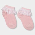 Girls' Socks , हल्का गुलाबी, small image number null