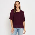 Ladies' Top , बैंगनी, small image number null
