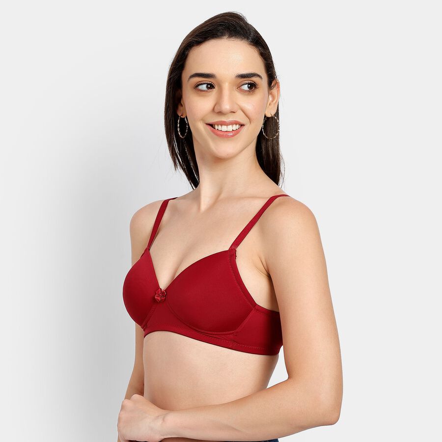 Ladies' Bra, मरून, large image number null