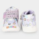 Girls' Purple Velcro Sneakers, Purple, small
