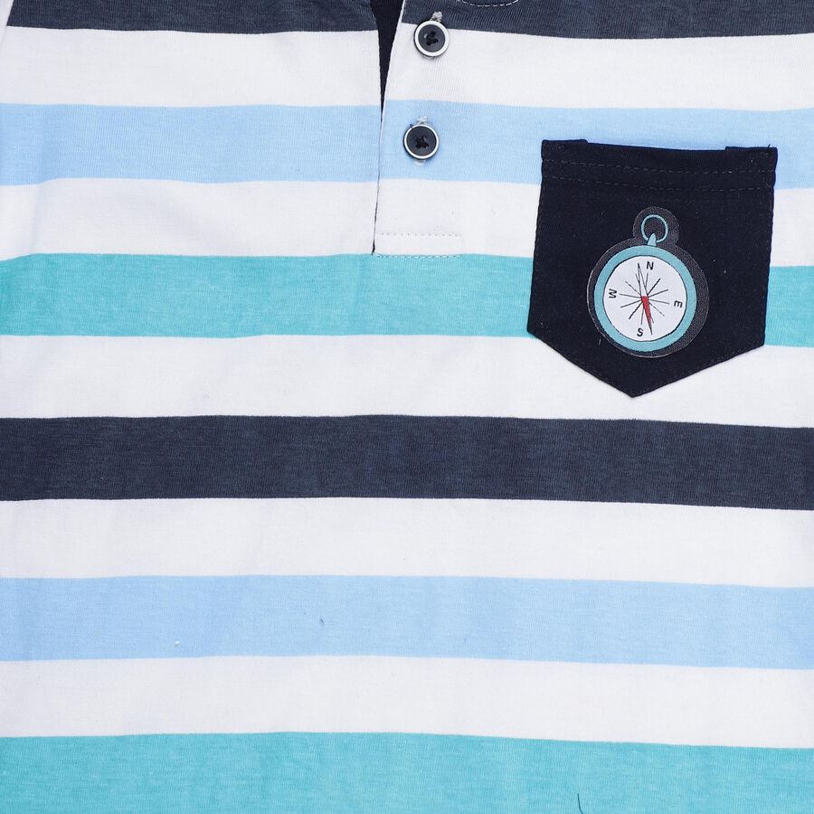 Boys' Knit Baba Suit, White, large