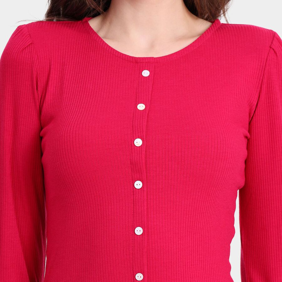 Ladies' Shirt, गुलाबी, large image number null