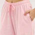 Women's Soft Pink Regular Fit Cargo Track Pants, Light Pink, small image number null