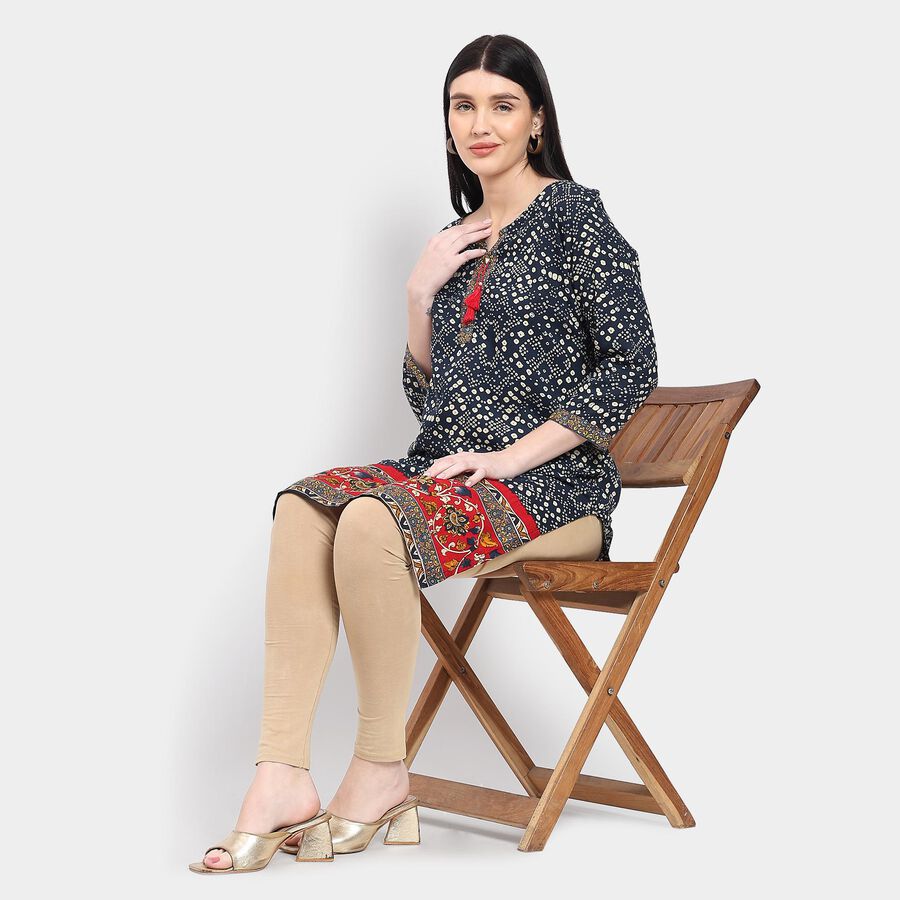 Ladies' Kurta , Dark Blue, large image number null