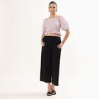 Women's Muted Lilac Casual Checked Top, Lilac, small