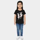 Girls' T-Shirt, Black, small