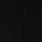 Boys Black Jogger Fit Graphic Printed Pyjama, काला, small