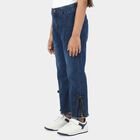 Girls' Jeans, Dark Blue, small