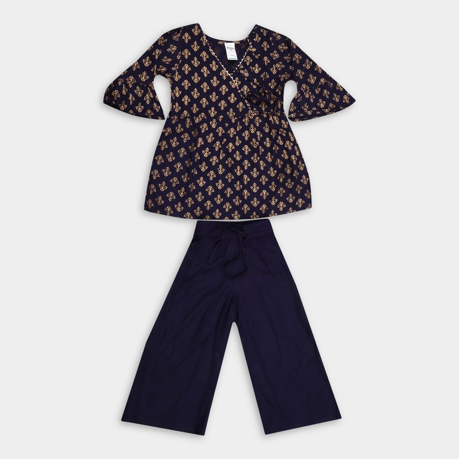 Girl's Fusion Set, Navy Blue, large image number null