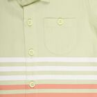Infants' 100% Cotton Shirt, Light Green, small image number null