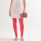 Ladies' Ankle Length Churidar, मूँगा (कोरल), small image number null
