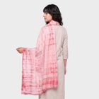 Women's Pink Printed Dupatta, गुलाबी, small