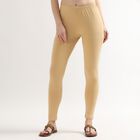 Ladies' Ankle Length Churidar, खाकी, small image number null
