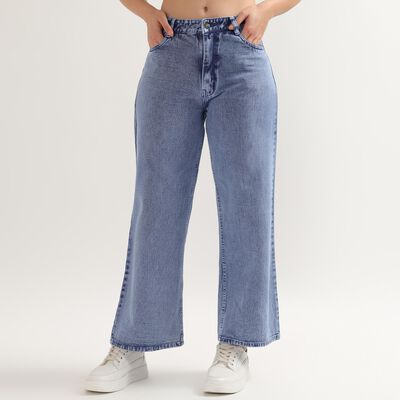 Ladies' 100% Cotton Jeans 