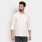 Men's 100% Cotton Casual Shirt, Beige, small image number null
