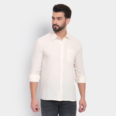 Men's 100% Cotton Casual Shirt