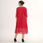 Ladies' Kurta , रानी (फ्यूशिया), small image number null