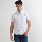 Men's Casual Shirt, सफ़ेद, small image number null