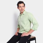 Men's Casual Shirt, Light Green, small image number null