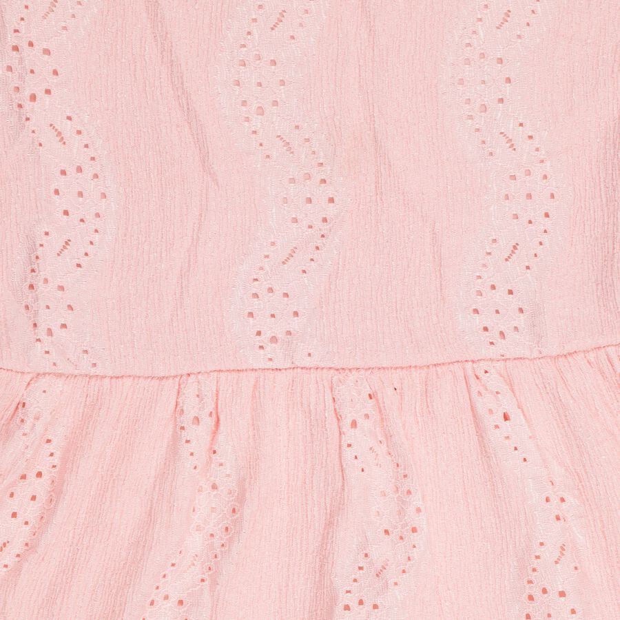 Girls' Frock , गुलाबी, large image number null