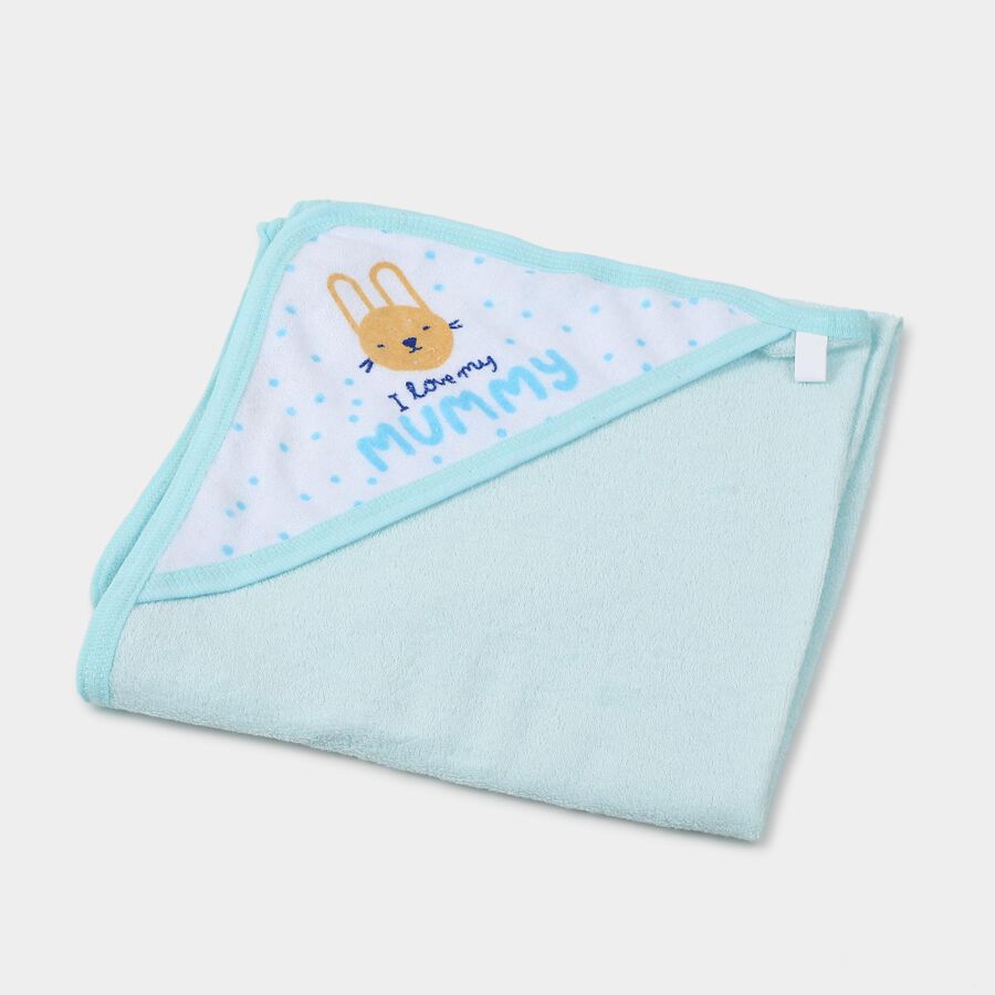 Infants' Towel, हल्का नीला, large