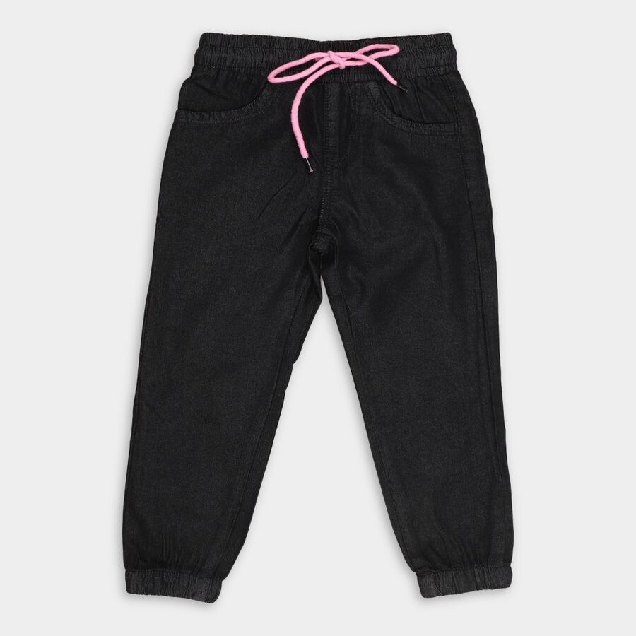 Girls' Jeans, Black, large image number null