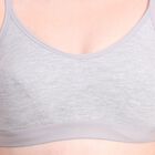 Ladies' Bra, मिश्रित हल्का ग्रे, small image number null