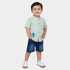 Infants' Shirt, Light Green, small