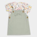 Infants' 100% Cotton Top Skirt , हल्का हरा, small image number null
