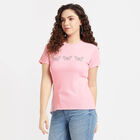 Round Neck T-Shirt, Light Pink, small image number null
