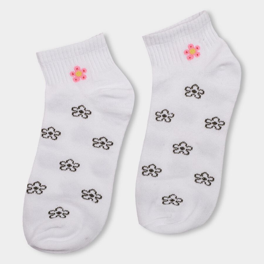 Ladies' Socks (Pack of 3), Assorted, large image number null
