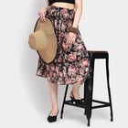 Ladies' Skirt , काला, small image number null