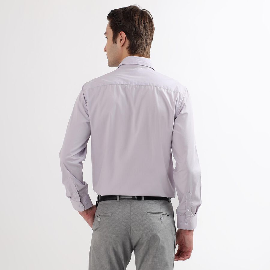 Men's Regular Collar Formal Shirt, लाइलेक, large image number null