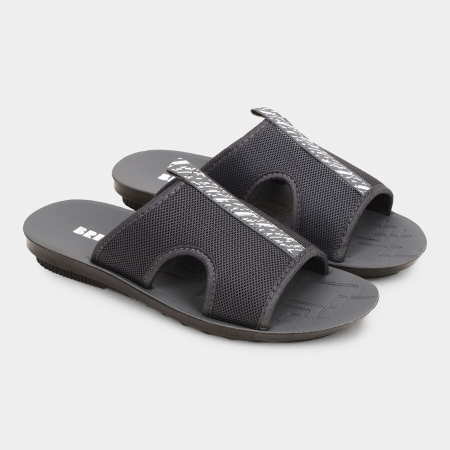 Mens' Sandal, Grey, large
