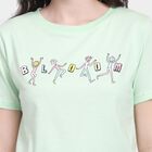 Ladies' Round Neck T-Shirt , निऑन ग्रीन, small image number null