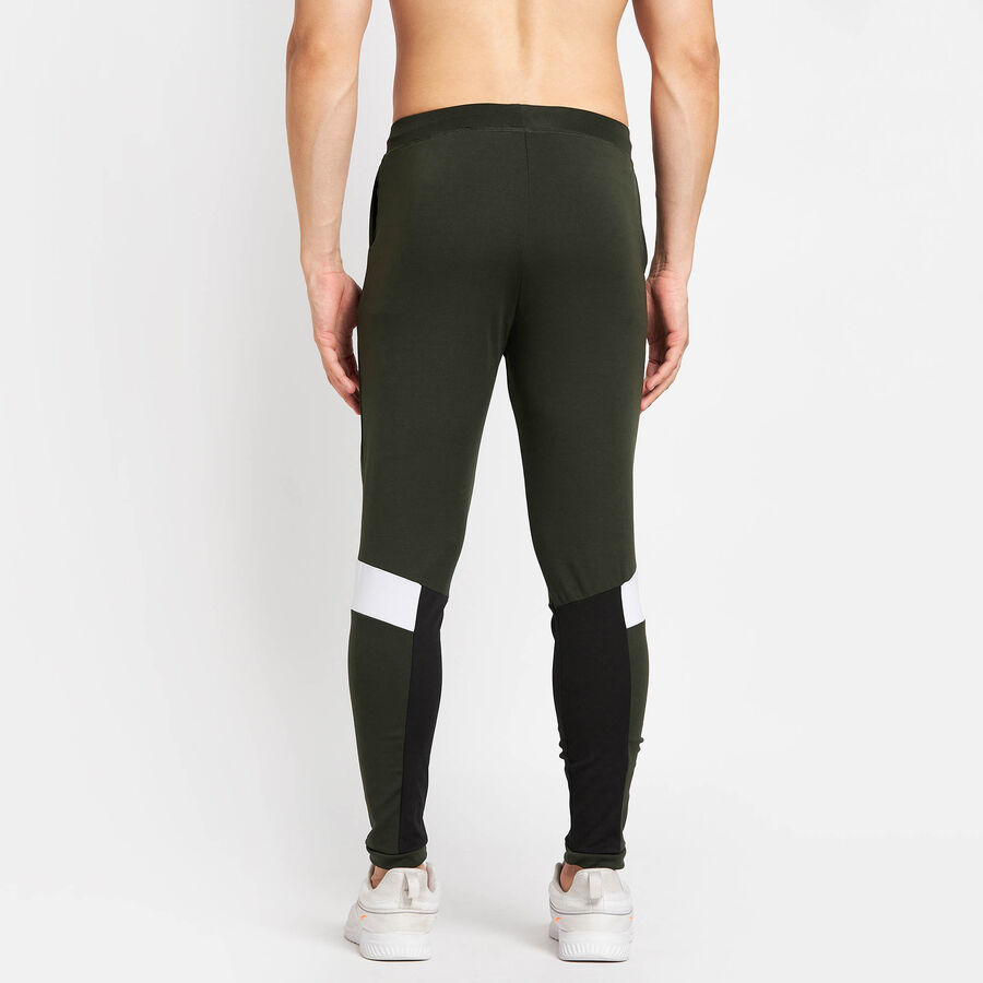 Cut & Sew Track Pants, Olive, large image number null