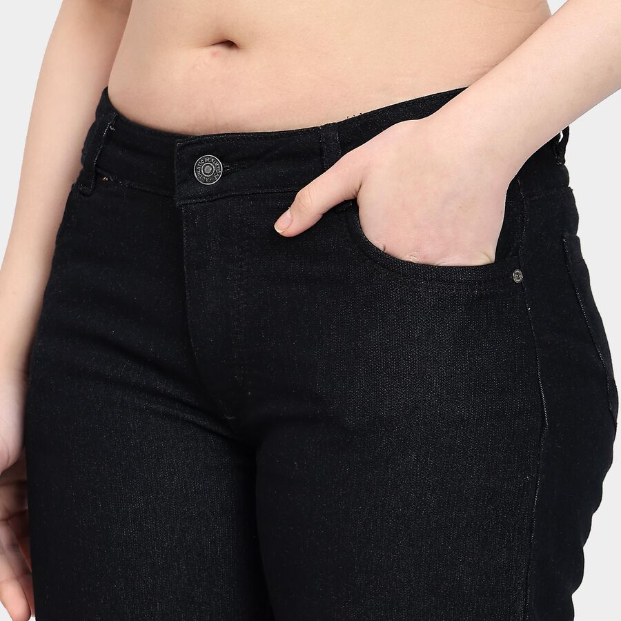 Ladies' Jeans , Black, large image number null