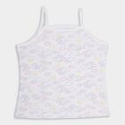 Girls' 100% Cotton Vest , पीच, small image number null