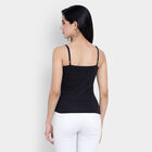 Cotton Solid Slips, Black, small image number null