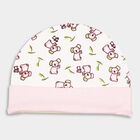 Infants' Cotton Gift Set (Cap, Mittens, Booties), Pink, small