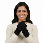 Ladies' Gloves, काला, small image number null
