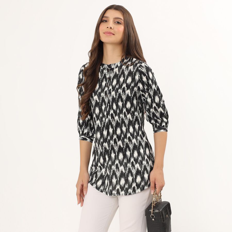 Ladies' Kurti , Black, large image number null