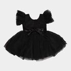 Girls Frock, Black, small image number null