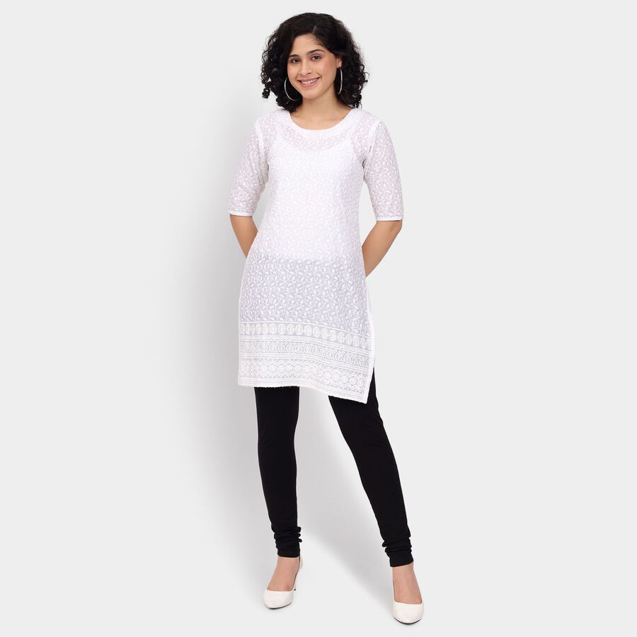 Ladies' Churidar, Black, large image number null