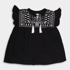 Girls' Blouse , काला, small image number null