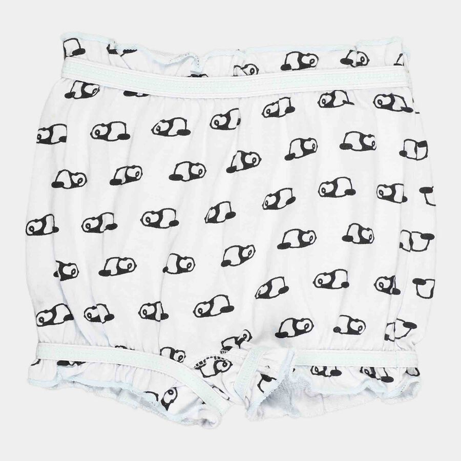 Girls Printed Bloomer, Light Blue, large image number null