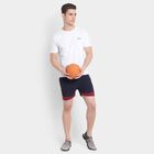 Cut & Sew Active Bermuda, Navy Blue, small image number null