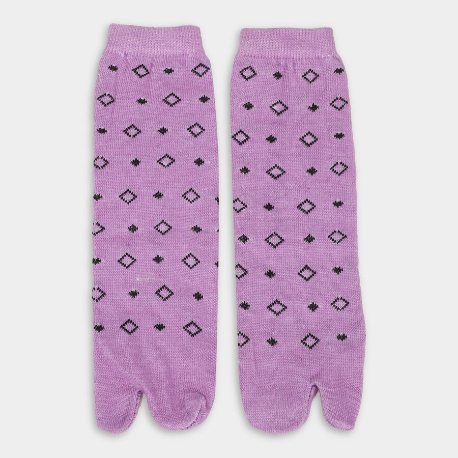 Ladies' Socks , लाइलेक, large image number null