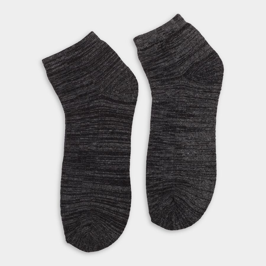 Men's Socks (Pack of 3), नेवी ब्लू, large