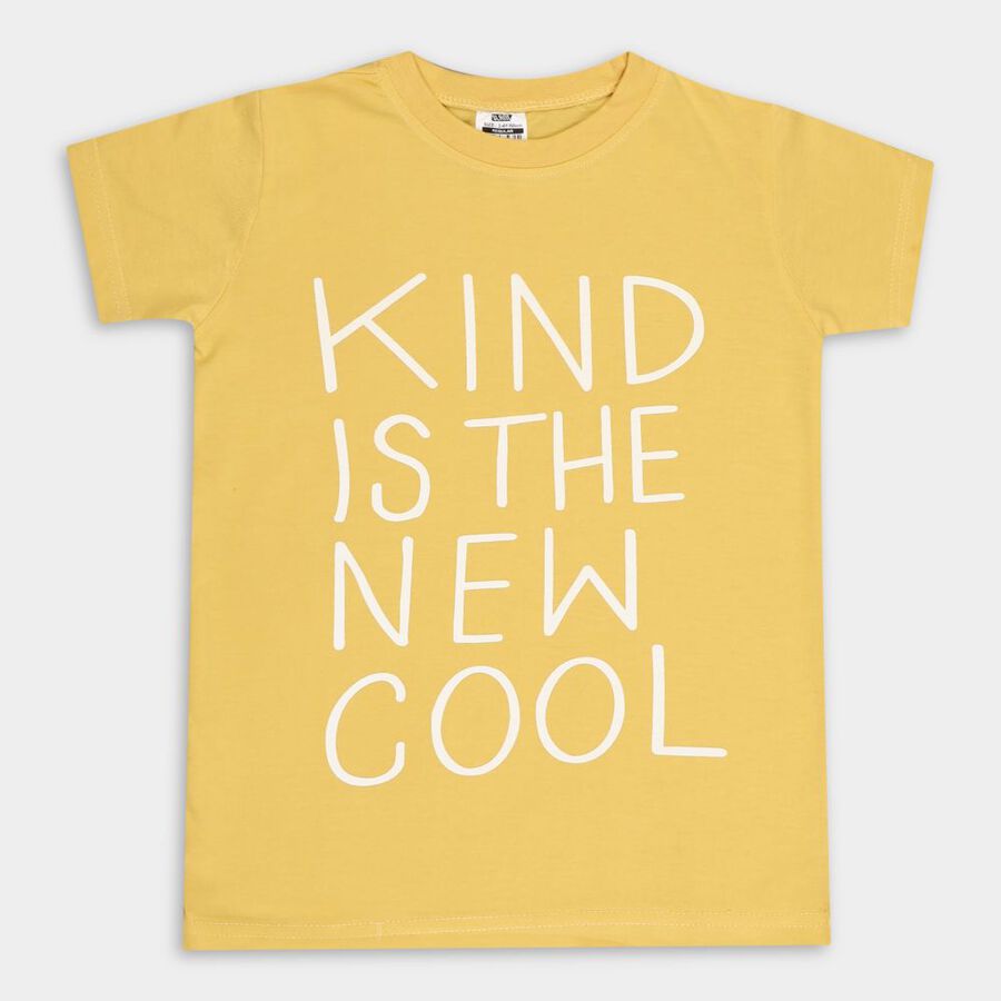 Boys T-Shirt, Mustard, large image number null